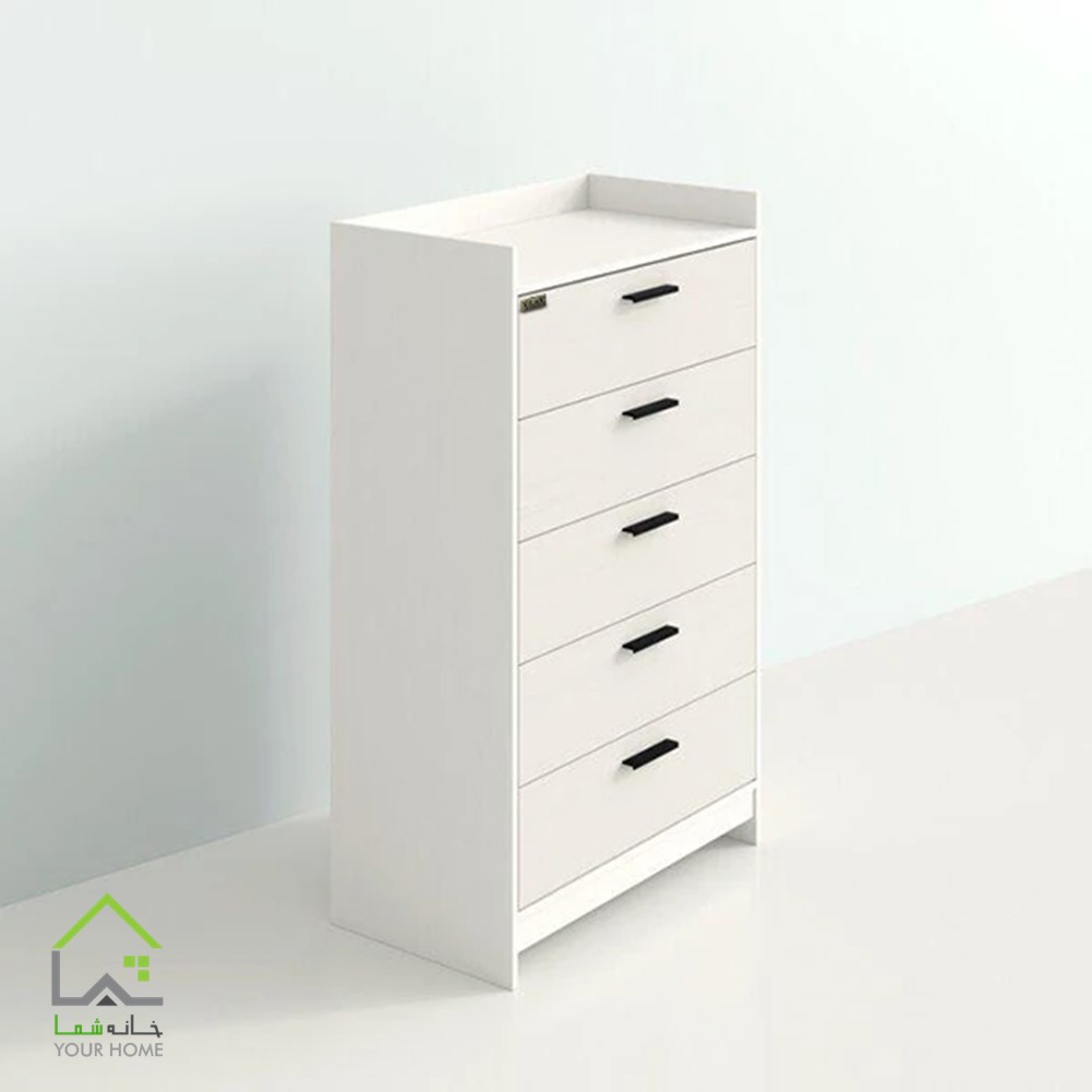 دارور 5 کشو ساده با طراحی ساده